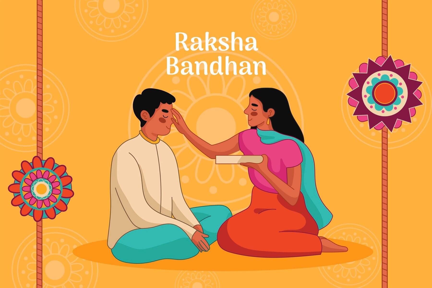 Captions for Raksha Bandhan