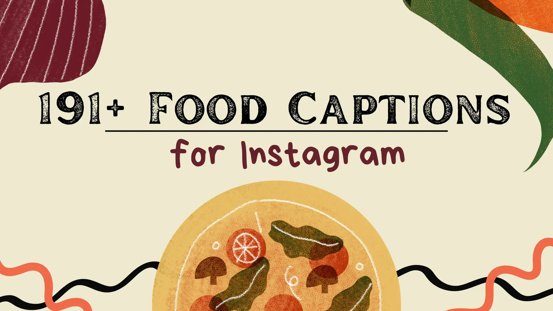 Food Caption for Instagram